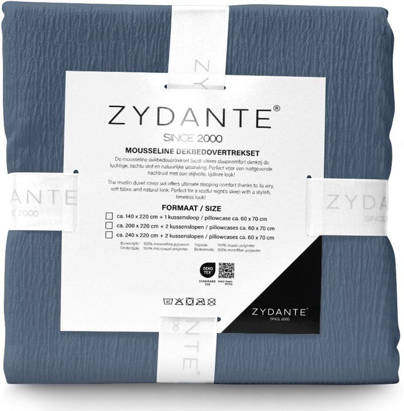 Dekbedovertrek - Wit - Katoen - 240x220 cm