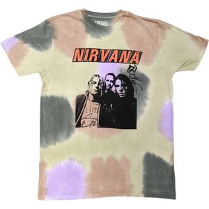 Nirvana - Flipper Heren T-shirt - M - Multicolours