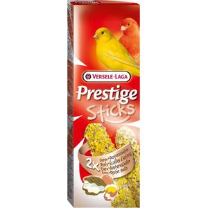 Versele-Laga Prestige Sticks Kanarie - Ei & Oesterschelp - 60 g