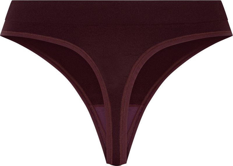 Hunkemöller Dames Lingerie Hoge slip Dide - Paars - maat XS