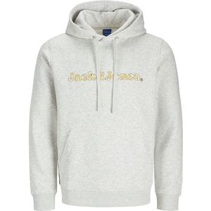 JACK&JONES - JORSPLIT AOP BRANDING SWEAT HOOD - Heren - Sweaters