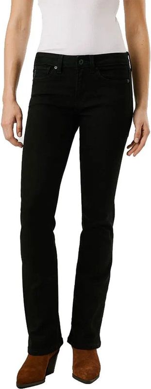 Pepe Jeans Dames Bootcut LW Piccadilly Jeans, Zwart (Denim-9CA), 24W/34L, Zwart (Denim-9ca), 24W / 34L