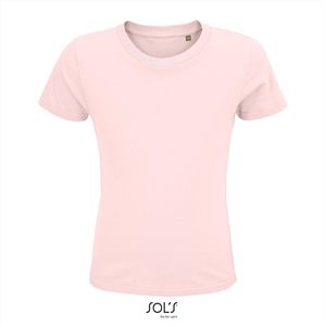SOL'S - Crusader Kinder T-shirt - Lichtroze - 100% Biologisch Katoen - 98-104