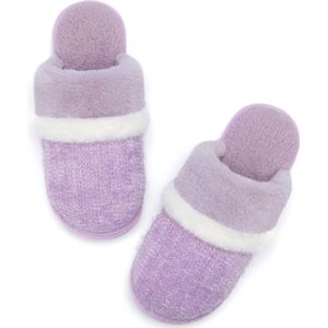 MAXTOP Pantoffels Dames Zachte Pluche Pantoffels met Behaaglijk Memory Foam Slip-on Indoor Outdoor Pantoffels Creatieve Geschenken voor Vrouwen Mannen