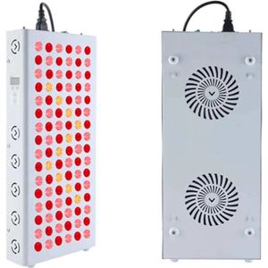 Ariqo Infraroodlamp - Red Light Therapy - Rood Licht Therapie - Roodlicht Lamp - 3 Standen - 96 x 5W Leds - 480 W - 47x21.5x6x5 cm