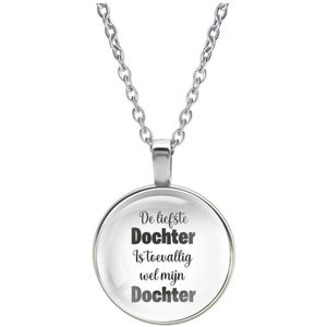 Ketting Glas - De Liefste Dochter Is Toevallig Wel Mijn Dochter