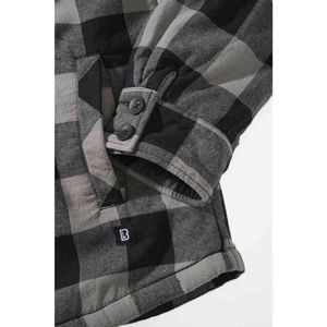 Brandit - Lumber Jacket - XXL - Zwart/Grijs