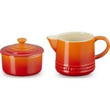 Le Creuset Suiker- en Melkset Oranje