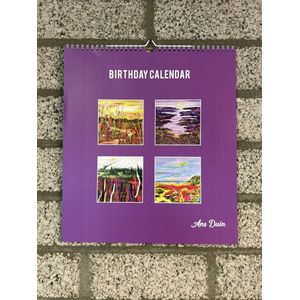Verjaardagskalender Ans Duin - Kalender - Kunst - Schilderijen - Landschappen - 300 x 400 mm