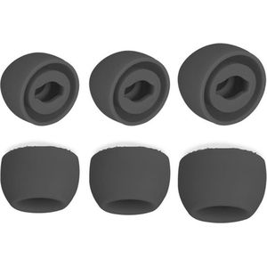 CHPN - Oordopjes geschikt voor Samsung Galaxy Buds Pro - Zwart - 3 paar - 3 maten - S/M/L - Past altijd - Earplug - Music
