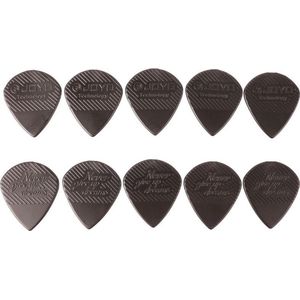 10 Stuks Plectrums Voor Gitaar - Zwart