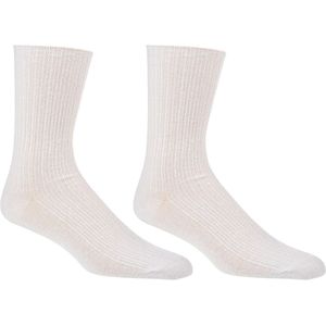 Medische sokken | Voor dokters en verpleegkundigen | Vrij van schadelijke stoffen | Kleur: Wit | Maat: Diverse maten | 10 paar