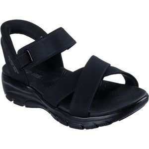 Skechers - EASY GOING-SOMEWHERE SUNNY - Instapschoen - Zwart - Slip-ins functie