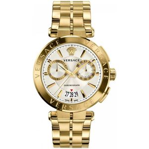 Versace VE1D00419 horloge mannen - Roestvrij Staal - goud