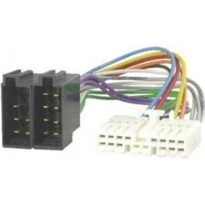 ISO naar Honda kabel - 16-pins - 44,5x11mm - Voor fabrieksradio - 0,15 meter