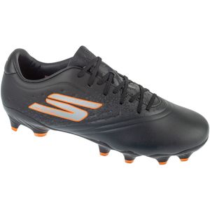 Skechers - Razor 1.5 Academy - Voetbalschoenen - Zwart Oranje - FG