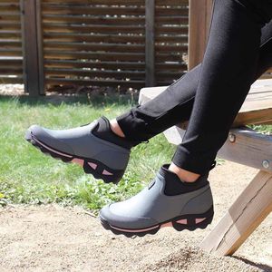 Rouchette Clean Land Lady Grijs Enkellaarzen Dames