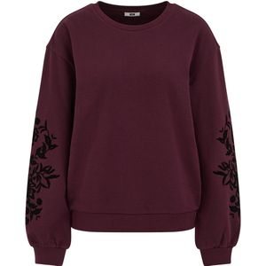 WE Fashion - Dames Sweater - Regular Fit - Met Borduursel