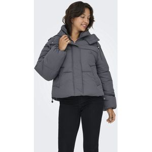 ONLY winterjas grijs