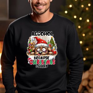 Kersttrui - Zwart - Uniseks