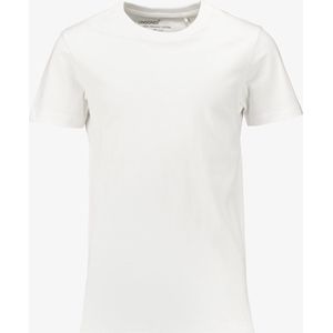 Unsigned basic jongens T-shirt wit - Maat 110