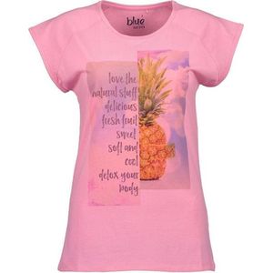 Blue Seven dames shirt roze 'tropics' - maat L