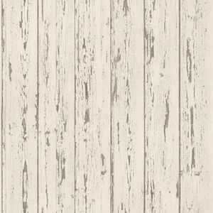 Homestyle - Behangpapier - Beige - Planken - 0,53 x 10 M