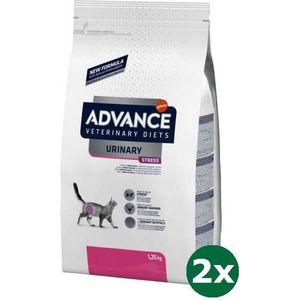 Advance veterinary diet cat urinary stress kattenvoer 2x 1,25 kg