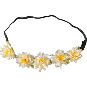 Haar accessoires | haarversiering | haar diadeem | haarband met bloemen | witte bloemen haarband | bruiloft haar accessoires | bruidsmeisje | haarklem | haar clip | bruiloft | Communie | bloemen haarband | bruidstylist | black friday 2023