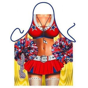 Benza Schort Cheerleader - Sexy/Leuke/Grappige/Mooie Keukenschort
