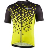 Nalini - Heren - Fietsshirt - Korte Mouwen - Wielrenshirt - Zwart - Geel - NEW ATLANTA