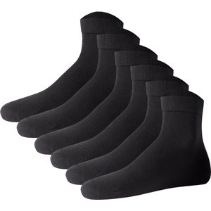 JOOP! Sokken Unisex premium essential organic cotton Quarter 6p Set van 6