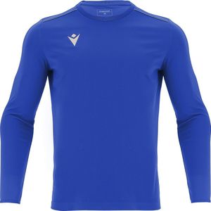 Macron Rigel Hero Voetbalshirt Lange Mouw Heren - Royal | Maat: XXL