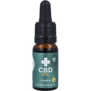 DNH - CBD olie 8% 10ml - Citroen smaak - Full Spectrum - Rijkste in terpenen - Meest gevarieerde cannabinoïden - Beste Entourage Effect