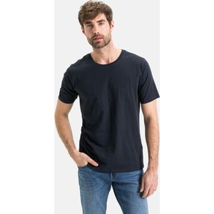camel active T-Shirt Short-sleeve Basic T-Shirt made from pure Cotton - Maat menswear-XXL - Donkerblauw