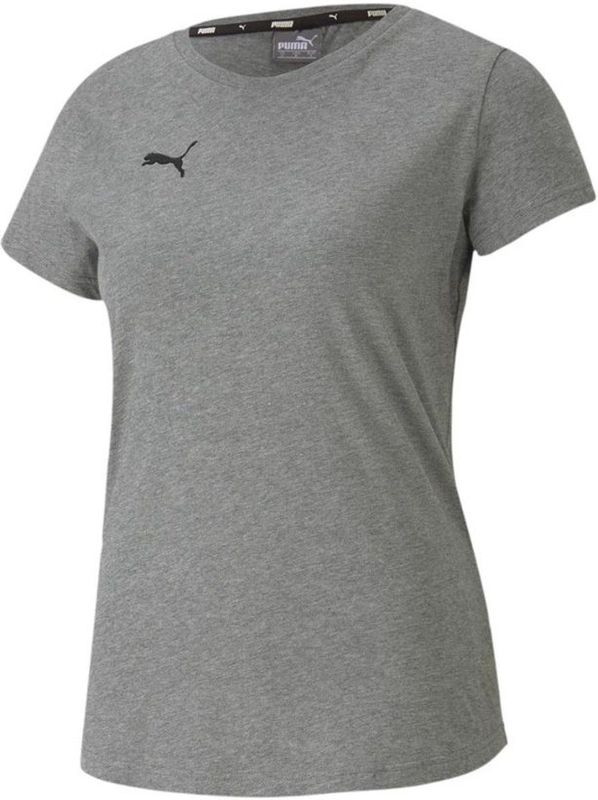 Dames t-shirt puma teamgoal 23 casual t-shirt grijs grijs s