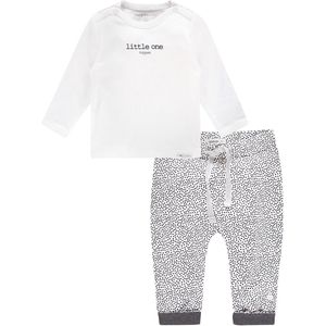 Noppies - kledingset - Broek Kirsten - Shirt Hester wit - Maat 56