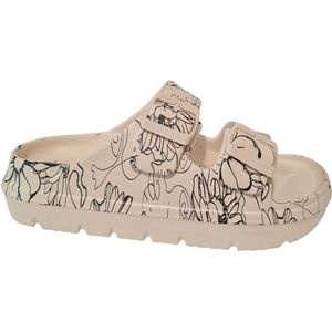 Laura Vita - Nuon 17 - Slippers - Beige - Rubber