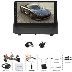2+64G 9 Inch Android 15 DAB+ Autoradio - voor Ford Fiesta 2009-2014 | Compatibel met CarPlay, Stuurradbediening + WiFi, Vloeiende Bediening
