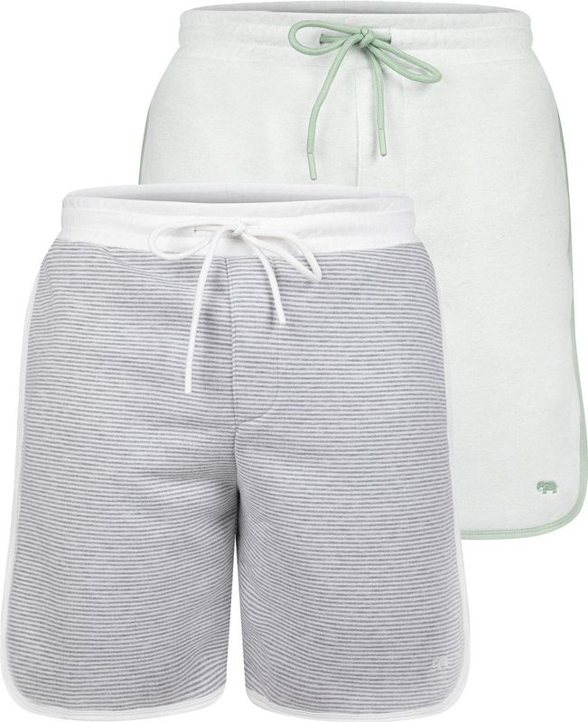 Felix Hardy Broek  grijs / wit