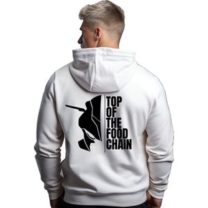 RIDE CODE - S1000RR Gen 4 Top of the Food Chain Hoodie Wit M