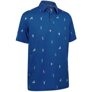 Callaway Time Lapse Polo Heren Galaxy Blue
