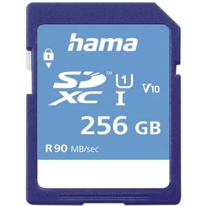 SDXC 256 GB Geheugenkaart - UHS-I Class 1, 80MB/s Snelheid