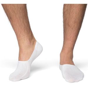 CADA 2 Paar Invisible BCI katoen Sneaker sokken Heren Invisible sneakersok 39-42