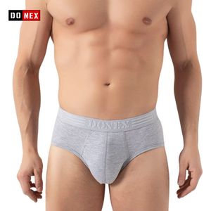 3 Pack DONEX® Heren slips - Basic - Katoen - Grijs - Maat XXL