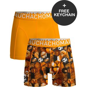 Muchachomalo - 2-pack boxershorts - Men - Football + gratis Keychain.