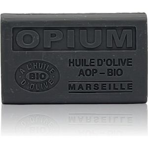 Opium zeep - Zwarte zeep - 3 x 125 gam - van biologische olijfolie - Franse zeep