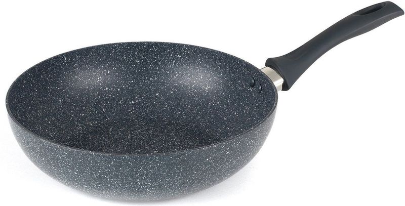 Russell Hobbs - RH00851EU - Koekenpan - Blauw Gemarmerd - Geperst Aluminium - 28 cm