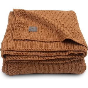 Jollein Baby Deken Wieg 75x100cm Bliss Knit - Caramel