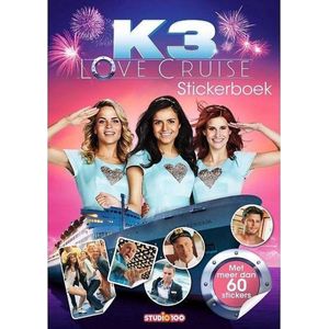 Studio 100 Stickerboek K3 Love Cruise 30 Cm